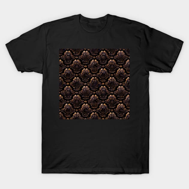 Elegant Ornate pattern, model 6 T-Shirt by Endless-Designs